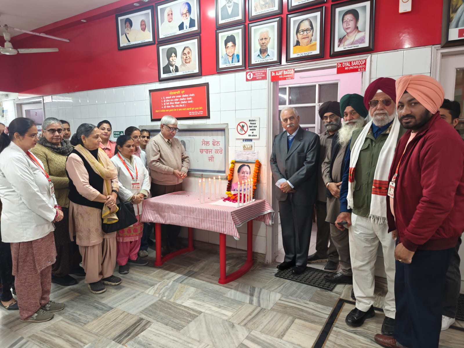 रक्तदान आंदोलन को समर्पित राष्ट्रीय महिला व्यक्तित्व को याद किया गया।
